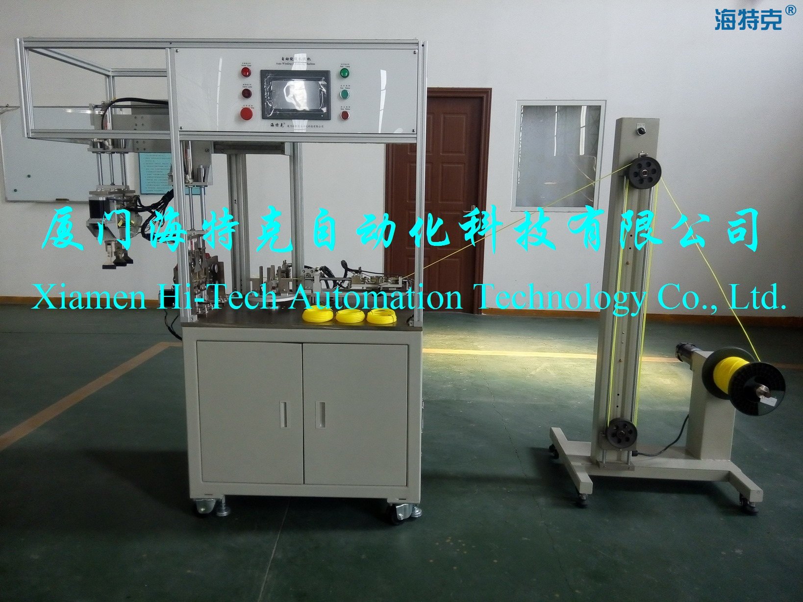 Auto Coiling & Enlacing Machine（自動(dòng)繞線(xiàn)扎線(xiàn)機(jī)）